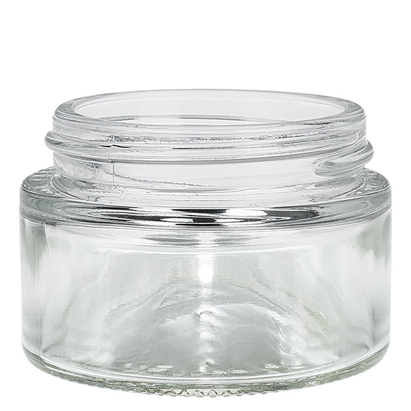 Barattolo di vetro 30ml trasparente con coperchio UNiTWIST Barattolo di vetro 30ml trasparente con coperchio UNiTWIST