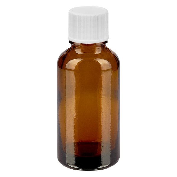 Bottiglia da 30ml 11mm SV bianco STD BrownLine UT18/30