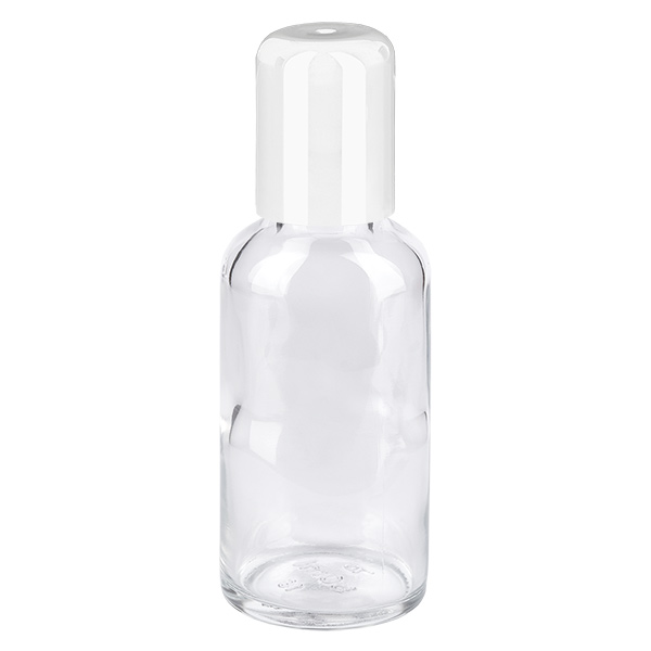 Flacone roll-on da 30 ml bianco STD ClearLine UT18/30