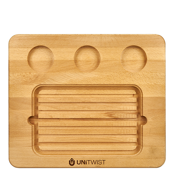 Tavola di legno (faggio) per i set di pietre calde UNiTWIST