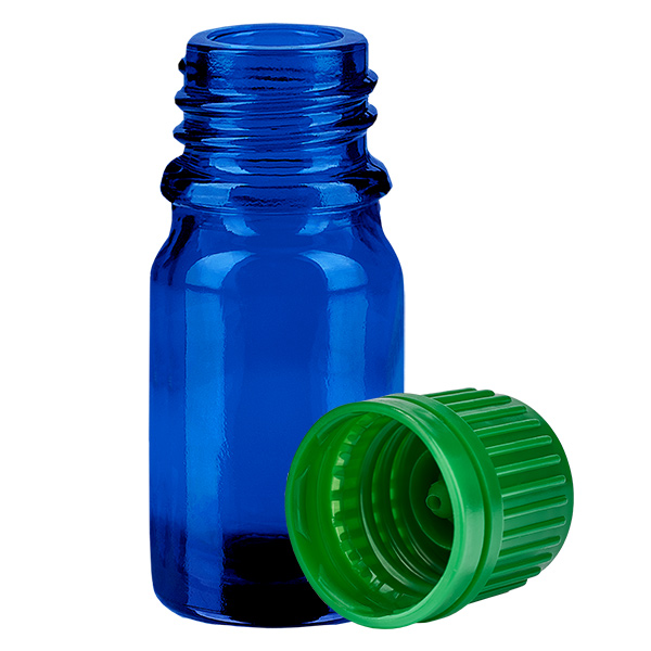 Flacone da 5ml 11mm SV verde OV BlueLine UT18/5
