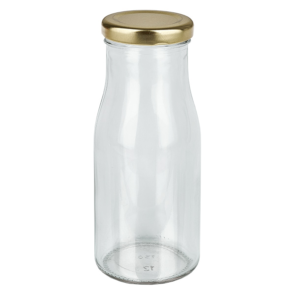 Bottiglia da 150 ml con coperchio BasicSeal oro UNiTWIST