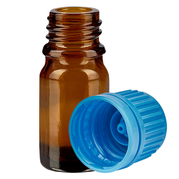 Bottiglia da 5ml 11mm SV blu OV BrownLine UT18/5