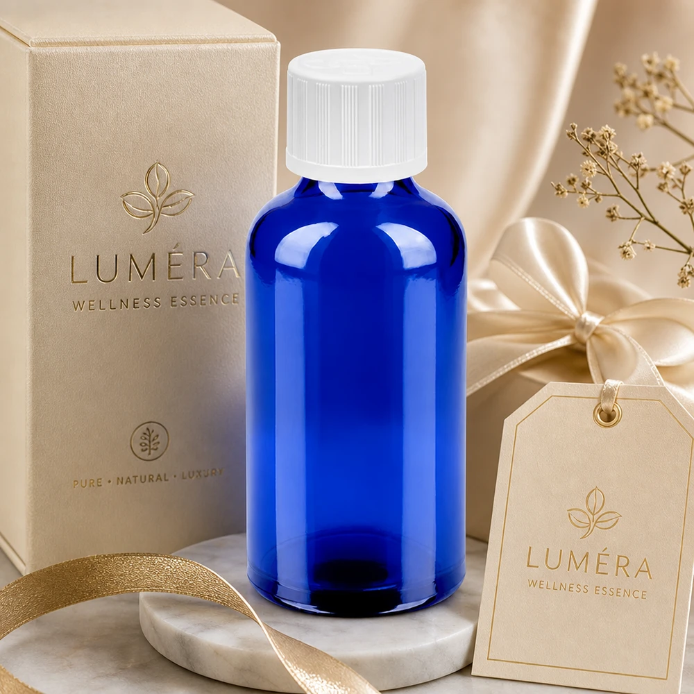 Flacone da 50ml 11mm SV w. STD KiSi BlueLine UT18/50 Pratico flacone in vetro da 50 ml di qualità superiore, con forma ergonomica per una facile manipolazione.