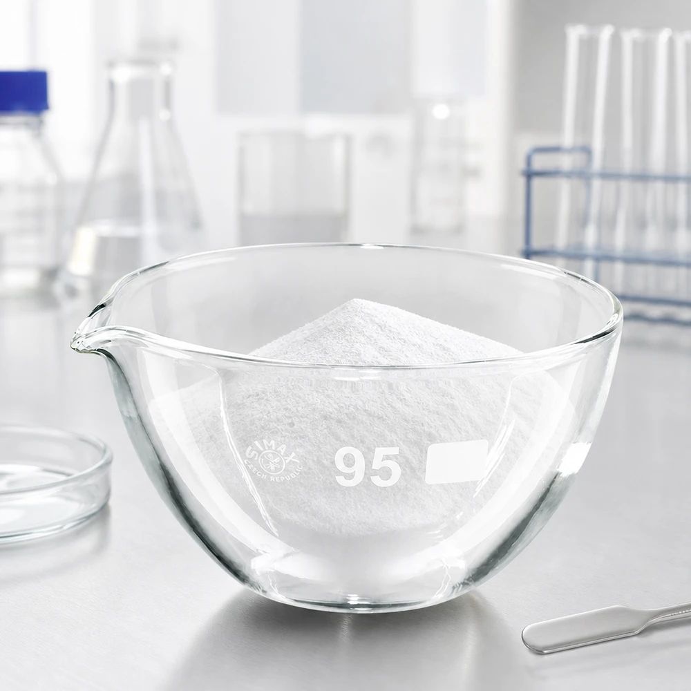 Piatto di evaporazione da 170ml con beccuccio in borosilicato ø95mm Piatto di evaporazione in vetro borosilicato da 170 ml di alta qualità per misure precise in laboratorio