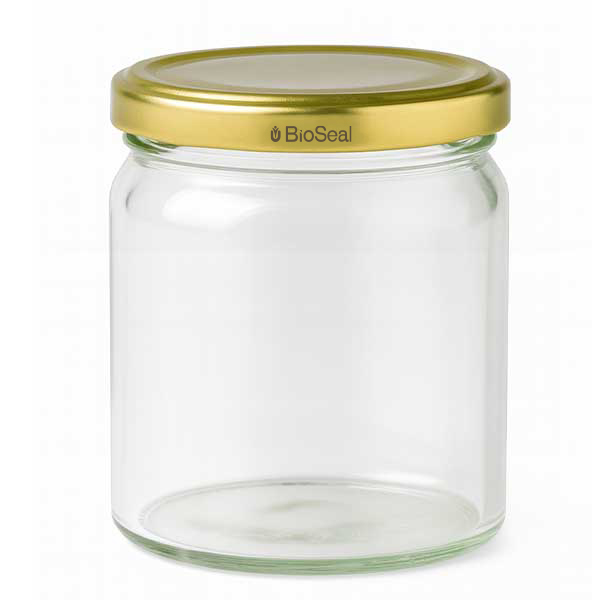 UNiTWIST Runda408 con coperchio dorato. Coperchio TO82 BioSeal