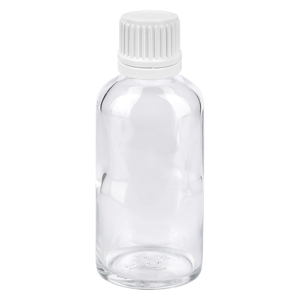 Flacone contagocce da 50 ml 0,7 mm bianco OV ClearLine UT18/50 Flacone contagocce da 50 ml 0,7 mm bianco OV ClearLine UT18/50