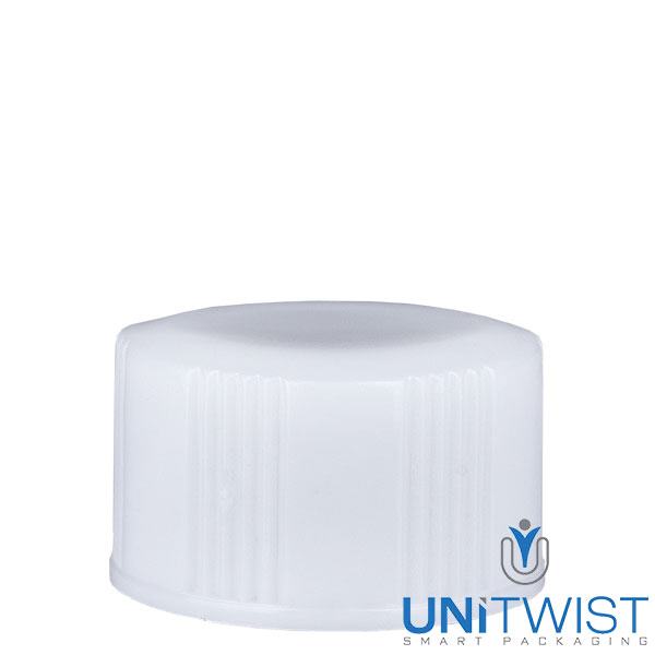 Tappo a vite in plastica bianco UT13/3-5 UNiTWIST