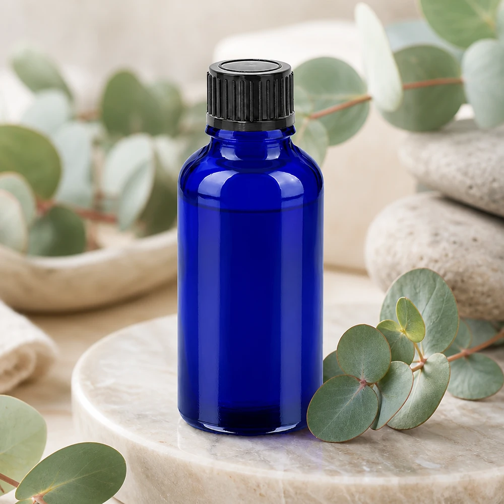 Bottiglia da 30ml 11mm SV nero STD BlueLine UT18/30 Flacone in vetro da 30 ml di qualità farmaceutica con dimensioni ottimali per i viaggi e gli spostamenti