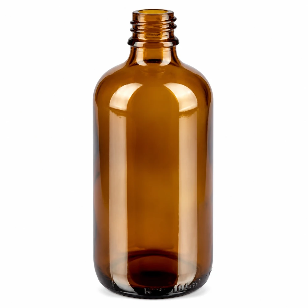Bottiglia da 100ml 11mm SV verde OV BrownLine UT18/100 Bottiglia professionale da laboratorio da 100 ml in vetro colorato con filettatura a vite per soluzioni chimiche
