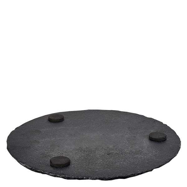 Piatto da portata rotondo in ardesia Ø 150 mm