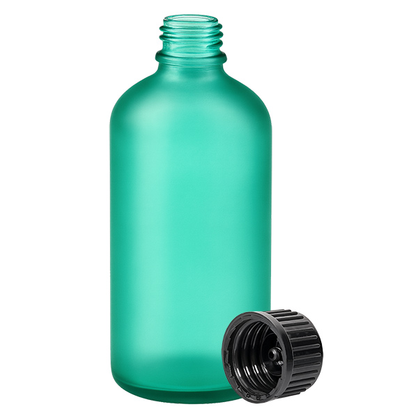 Flacone da 100 ml 11 mm SV nero STD GreenL. UT18/100