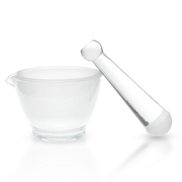 Mortaio e pestello Ø 80mm, superficie ruvida