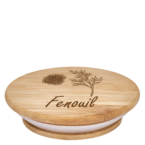 Coppia in legno "Fenouil" per WECK RR60
