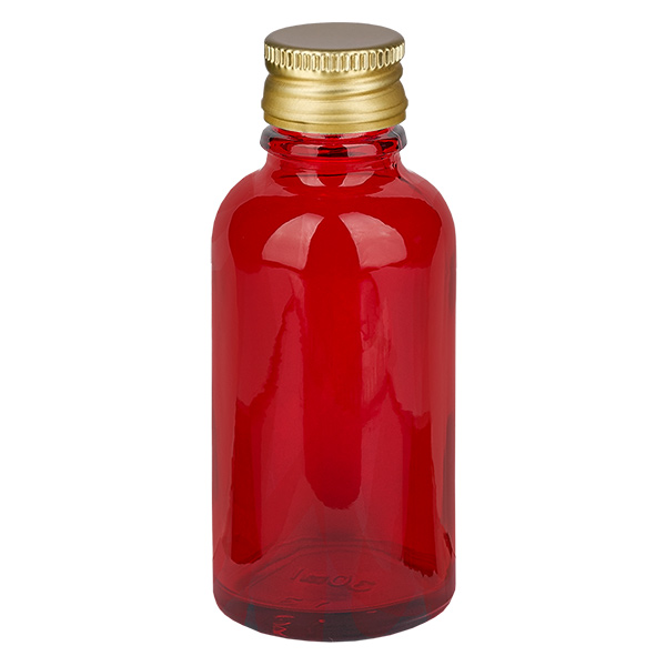 Flacone da 30ml 11mm SV alluminio oro STD RedLine UT18/30