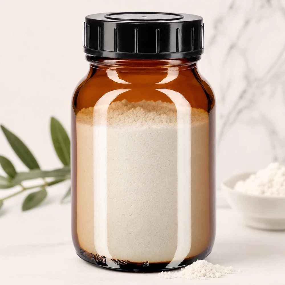 Bottiglia a collo largo da 250 ml in vetro ambrato con tappo a vite Bottiglia a collo largo da 250 ml in vetro ambrato con tappo a vite