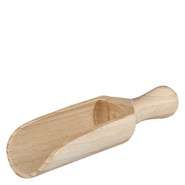 Pala di legno misura M a forma semicircolare lunga 14 cm Pala in legno taglia M semitonda lunga 14 cm in legno naturale per la cucina e la casa