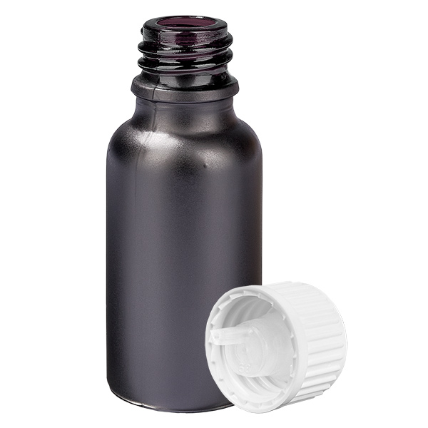 Flacone contagocce da 20ml 0,9mm bianco STD BlackLine UT18/20