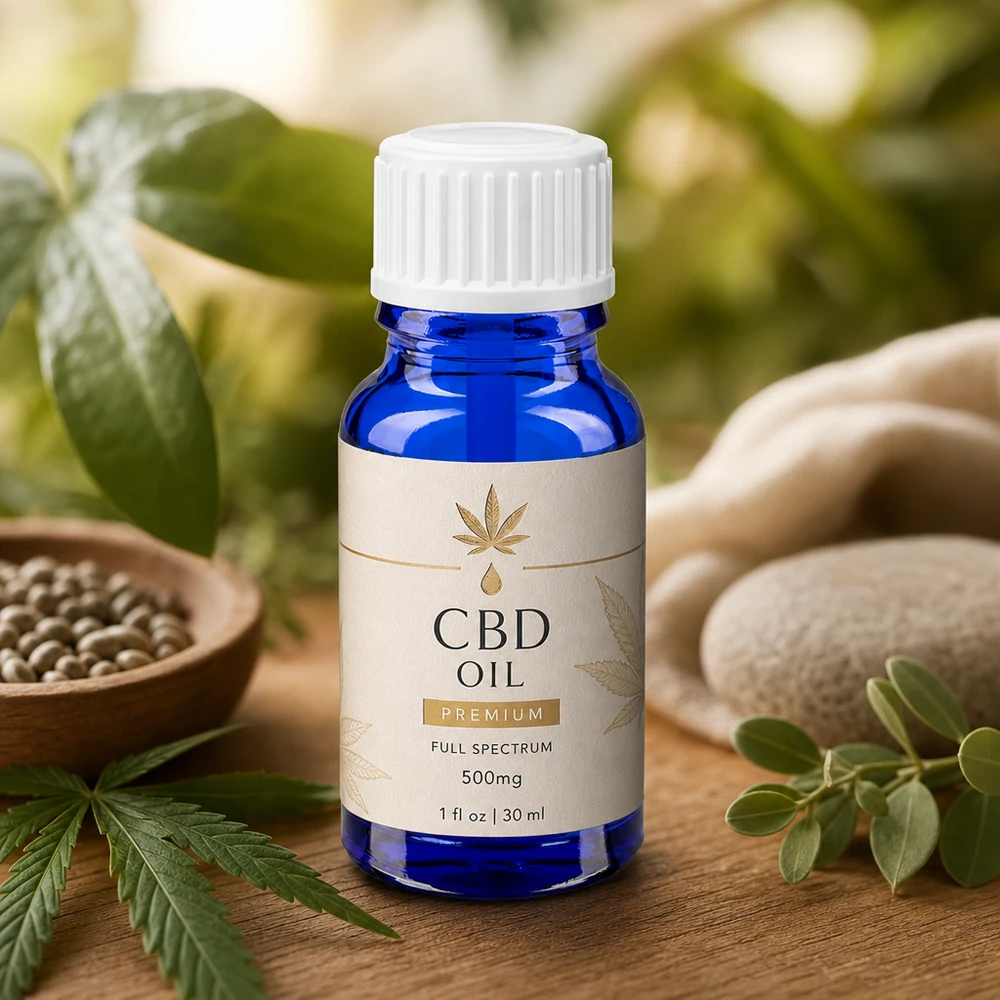 Bottiglia per pennelli 10ml blu STD bianco ApoGlas Flacone da farmacia blu da 10 ml con beccuccio a pennello bianco per un'applicazione uniforme dell'olio di CBD