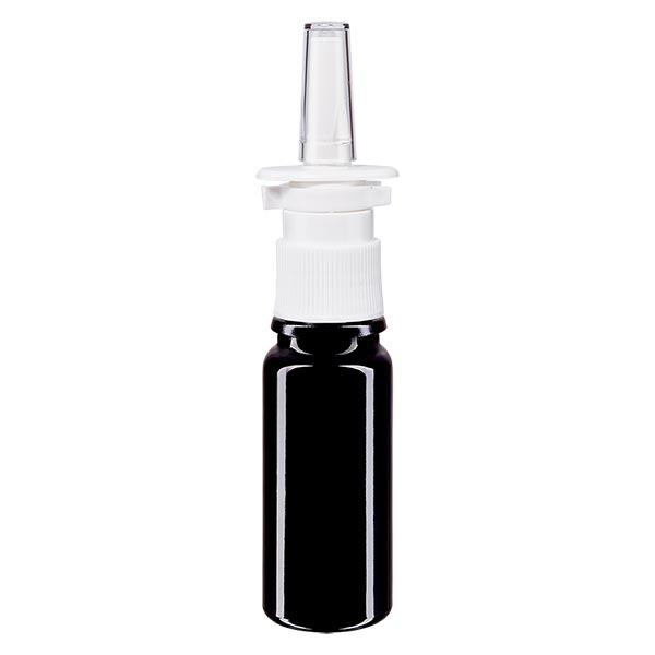 Flacone farmacia viola 10ml con nebulizzatore nasale bianco - Acquista qui! Flacone farmacia viola 10ml con nebulizzatore nasale bianco - Acquista qui!