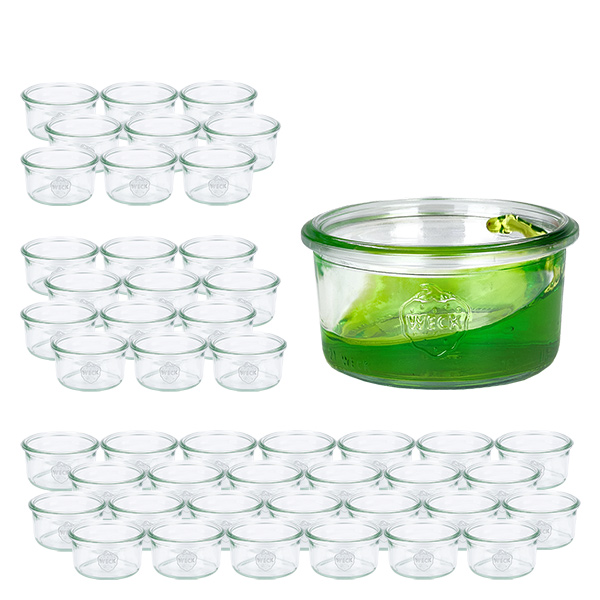 Set di 48 bicchieri Weck da 165 ml Set di 48 bicchieri Weck da 165 ml