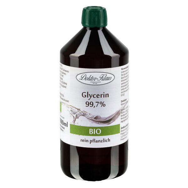 Glicerina biologica (99,7%) 1000 ml Doktor-Klaus Glicerina biologica (99,7%) 1000 ml Doktor-Klaus