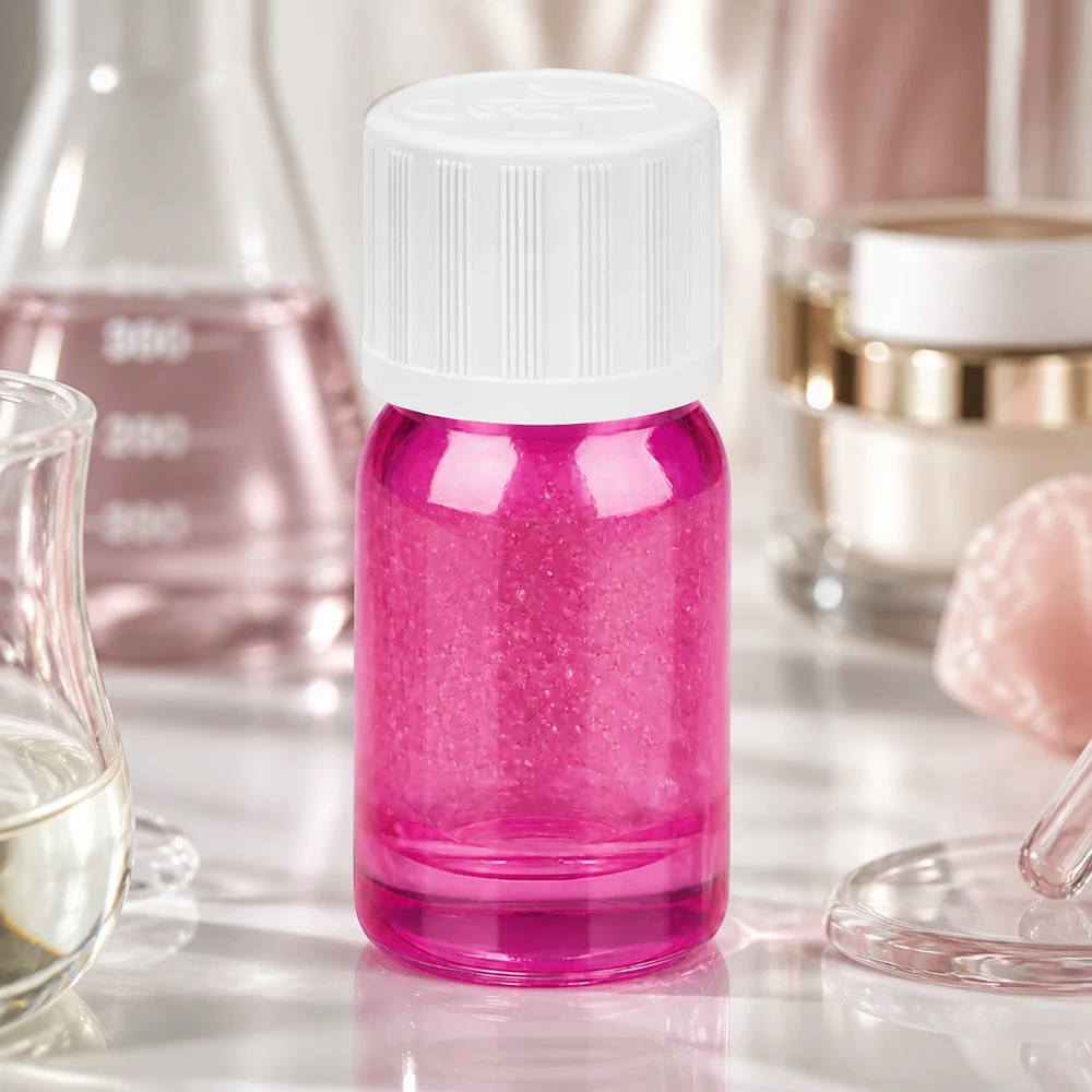 Bottiglia da 5ml tappo a vite 11mm bianco standard a prova di bambino PurpleLine UT18/5 Flacone di protezione dalla luce da 5 ml in vetro colorato con tappo antimanomissione per i principi attivi