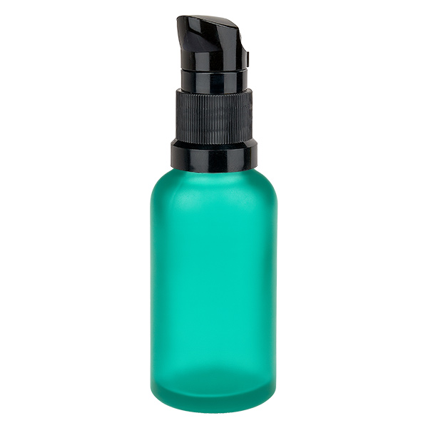 Flacone a pompa da 30 ml nero STD GreenLine UT18/30