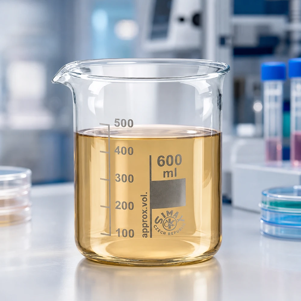 Bicchiere trasparente 600ml a basso stampo in vetro borosilicato di alta qualità per il laboratorio e la cucina