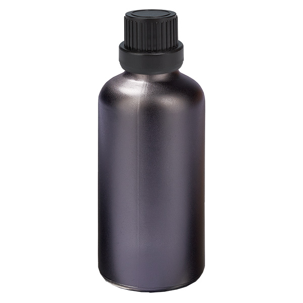 Bottiglia da 50ml 11mm SV nero OV BlackLine UT18/50 Bottiglia da 50ml 11mm SV nero OV BlackLine UT18/50