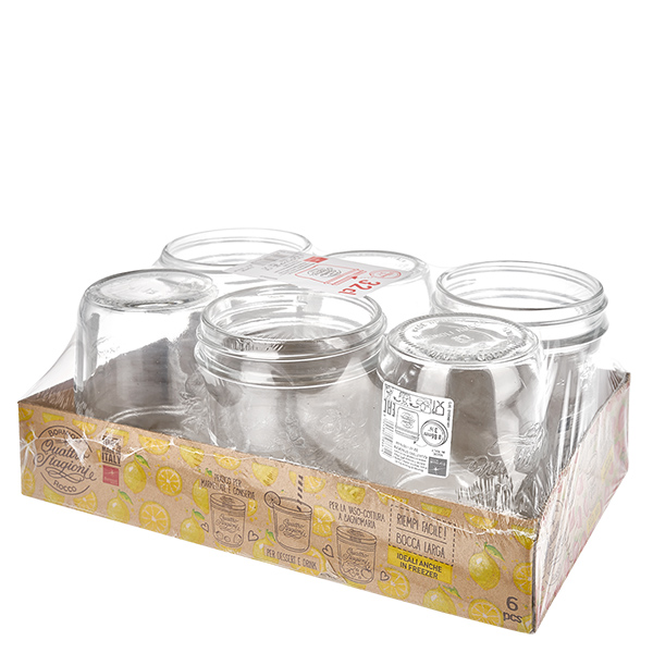 Vaso rotondo "Quattro Stagioni" da 3800ml con coperchio