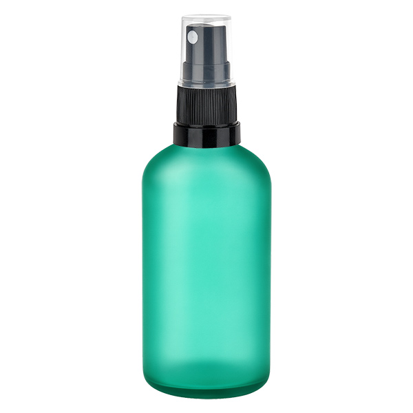 Flacone spray da 100 ml nero/tr. STD GreenLine UT18/100