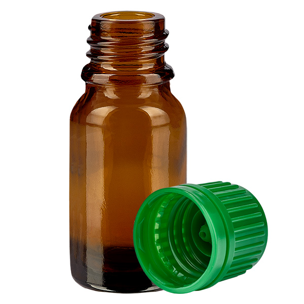 Bottiglia da 10ml 11mm SV verde OV BrownLine UT18/10