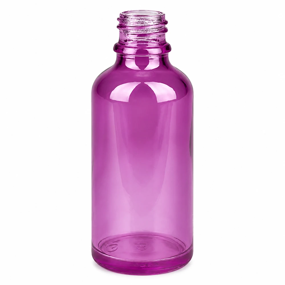 Bottiglia da farmacia da 50 ml PurpleLine UT18/50 UNiTWIST Flacone piccolo da 50 ml PurpleLine in viola con sistema di chiusura UT18/50 UNiTWIST