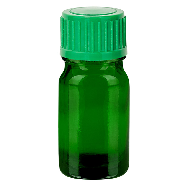 Flacone contagocce da 5 ml 0,8 mm verde STD GreenLine UT18/5 Flacone contagocce da 5 ml 0,8 mm verde STD GreenLine UT18/5
