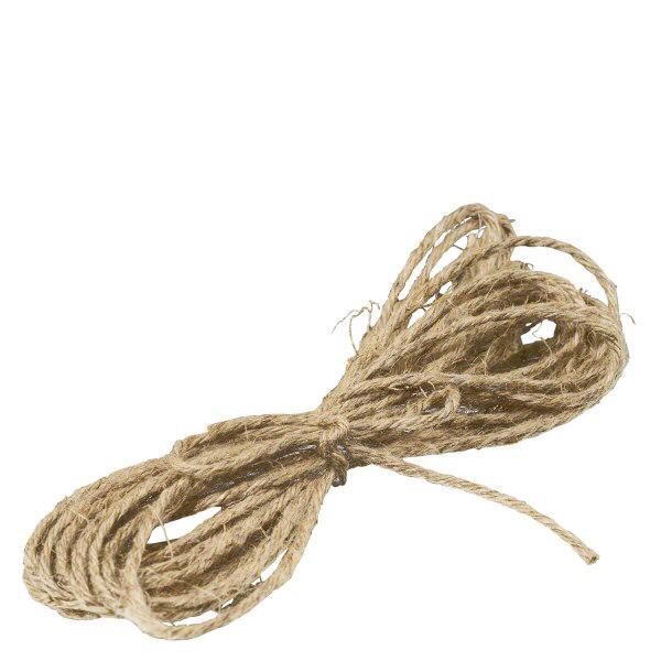 Cordoncino naturale per decorazioni lungo 300 cm