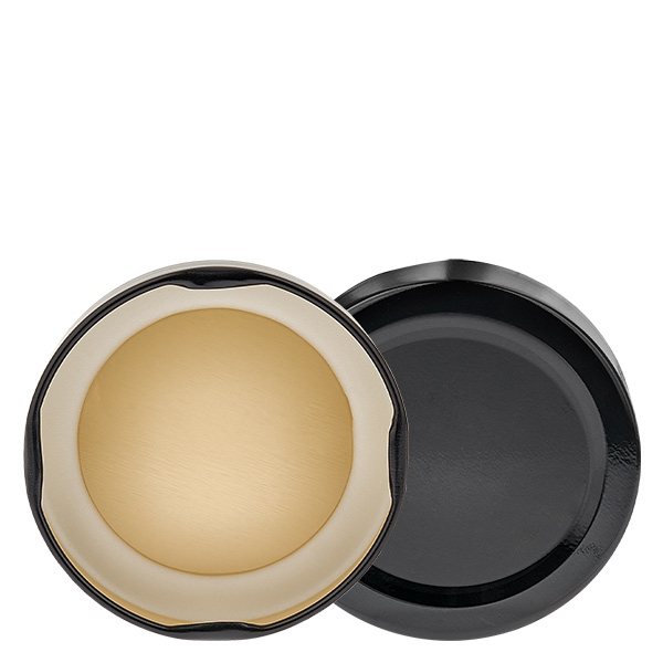 Coperchio BasicSeal da 58 mm nero (TO58deep) UNiTWIST