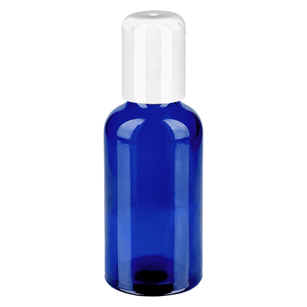 Flacone roll-on da 50 ml bianco STD BlueLine UT18/50