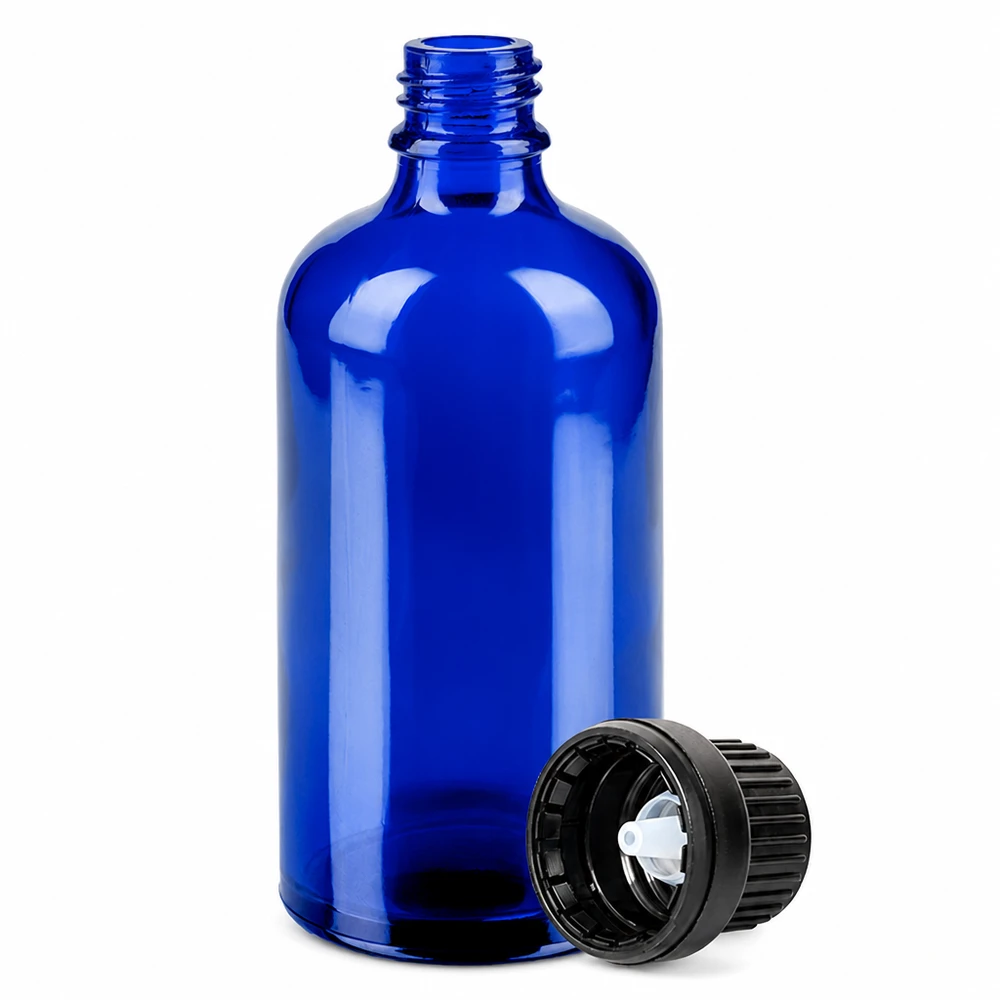 Flacone contagocce da 100 ml. 2 mm nero OV BlueLine UT18/100 Flacone contagocce da 100 ml. 2 mm nero OV BlueLine UT18/100
