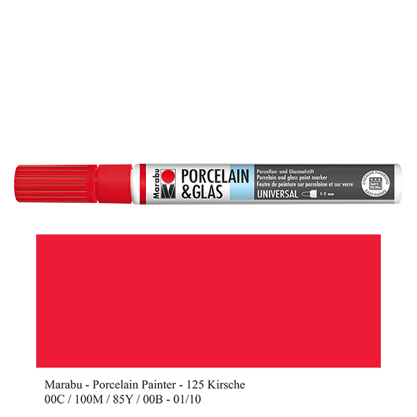 Matita colorata Cherry 1-2mm per vetro/porcellana (125)