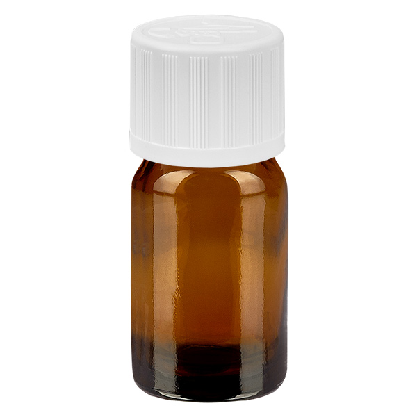 Flacone contagocce da 5 ml 1,2 mm w. STD KiSi BrownL. UT18/5