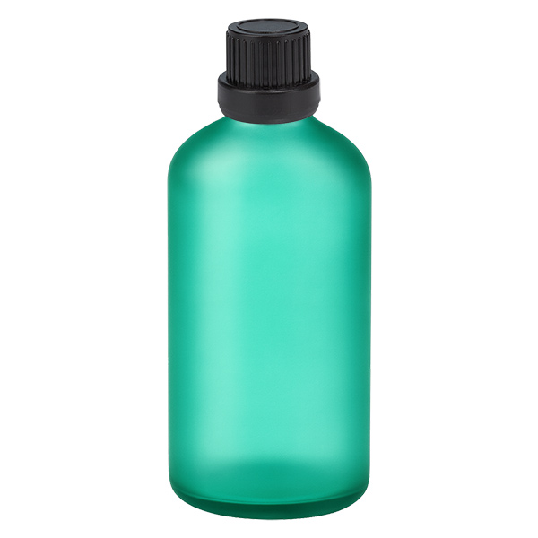 Bottiglia da 100ml 11mm SV nero OV GreenL. UT18/100