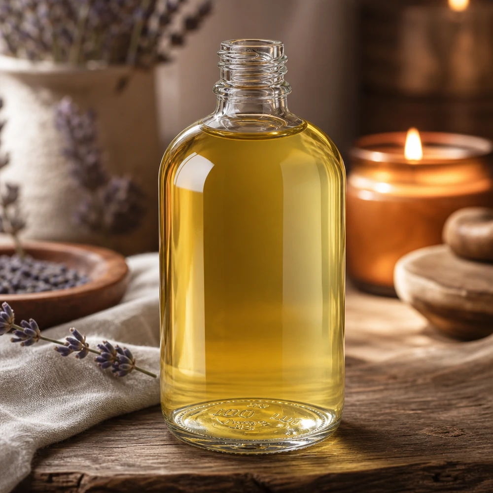 Flacone da farmacia ApoGlas 100ml in vetro borosilicato di alta qualità per applicazioni di aromaterapia