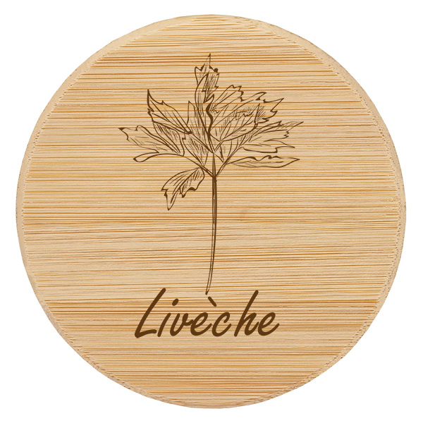 Coppia in legno "Livèche" per WECK RR60 Coppia in legno "Livèche" per WECK RR60