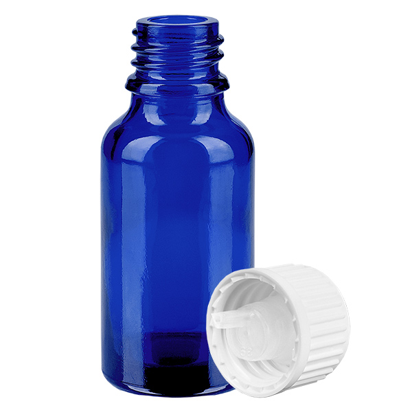 Flacone contagocce da 20 ml 0,9 mm bianco STD BlueL. UT18/20