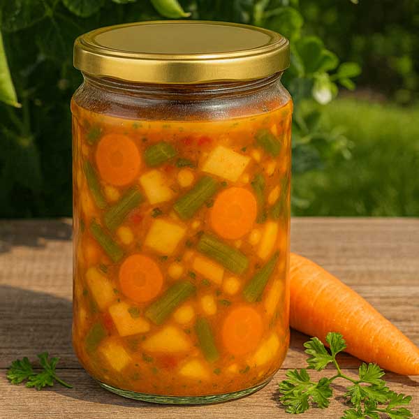 Barattolo rotondo da 382 ml con coperchio BasicSeal oro UNiTWIST