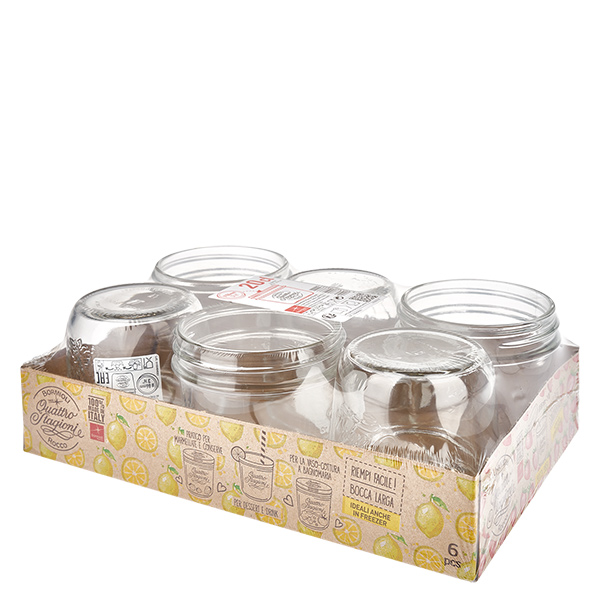 Bicchieri "Quattro Stagioni" da 200 ml con coperchio