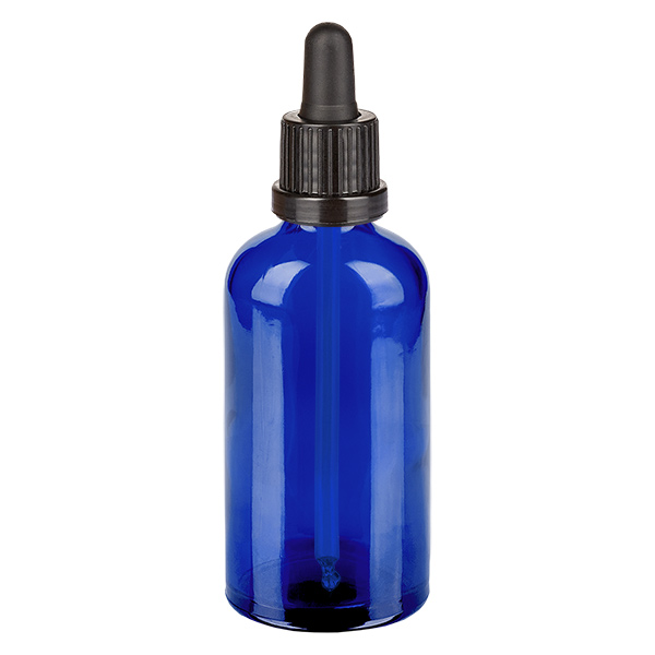 Flacone per pipette da 100 ml nero OV BlueLine UT18/100