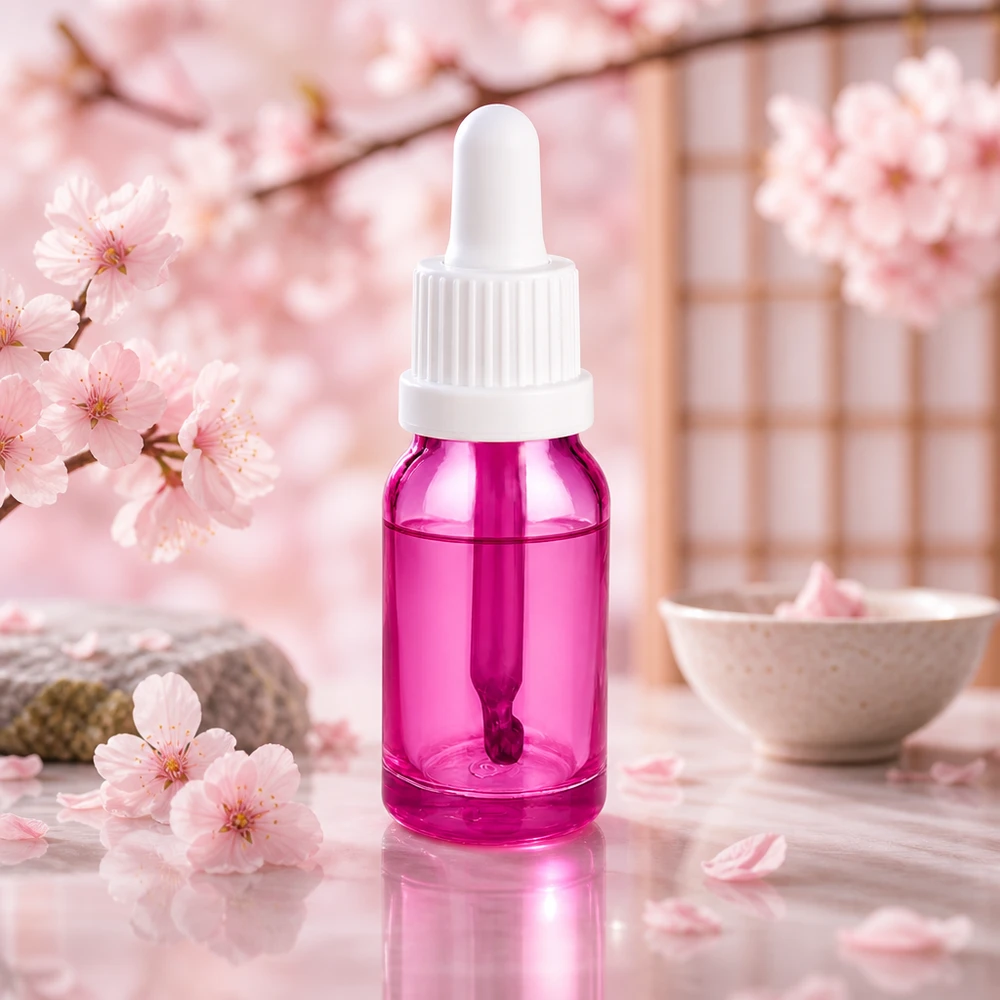 Flacone per pipette da 10 ml bianco Originality con tappo a vite PurpleLine UT18/10 Pratica pipetta viola da 10 ml con tappo a prova di bambino OV PurpleLine UT18/10