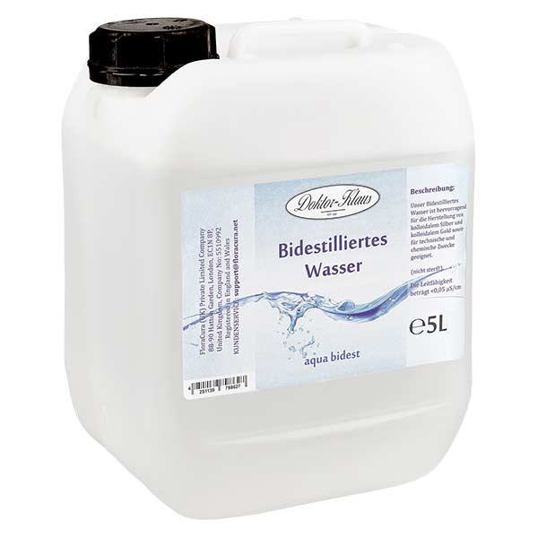 5L Acqua bidistillata Doctor-Klaus